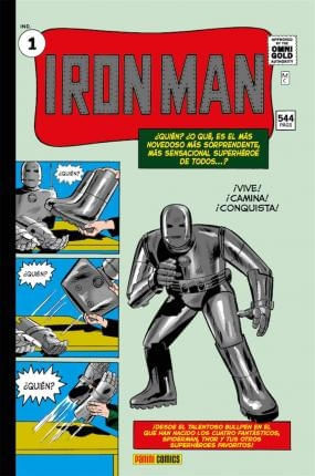 MARVEL GOLD:  IRON MAN N1.  NACE IRON MAN
