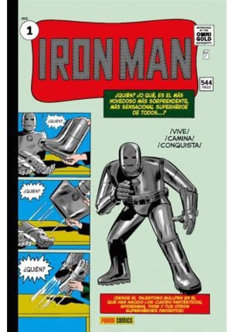 MARVEL-GOLD---IRON-MAN-N1.--NACE-IRON-MAN