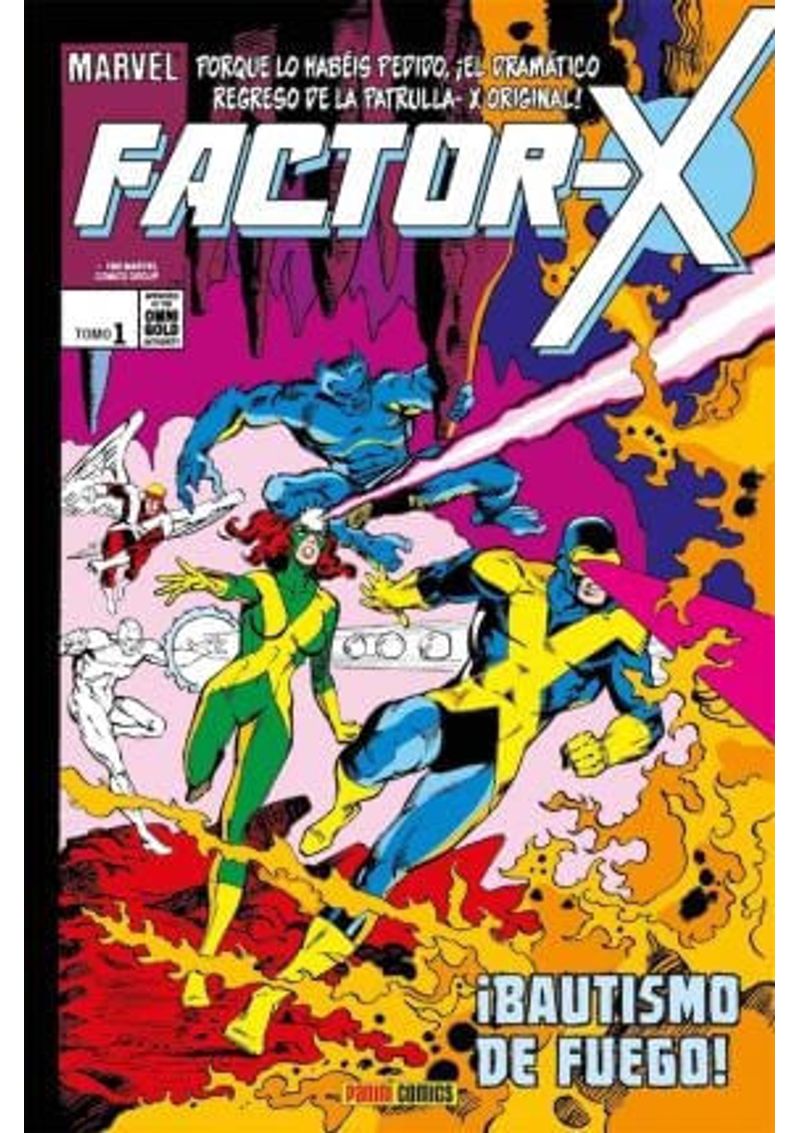 MARVEL-GOLD--FACTOR-X-1.-¡BAUTISMO-DE-FUEGO-