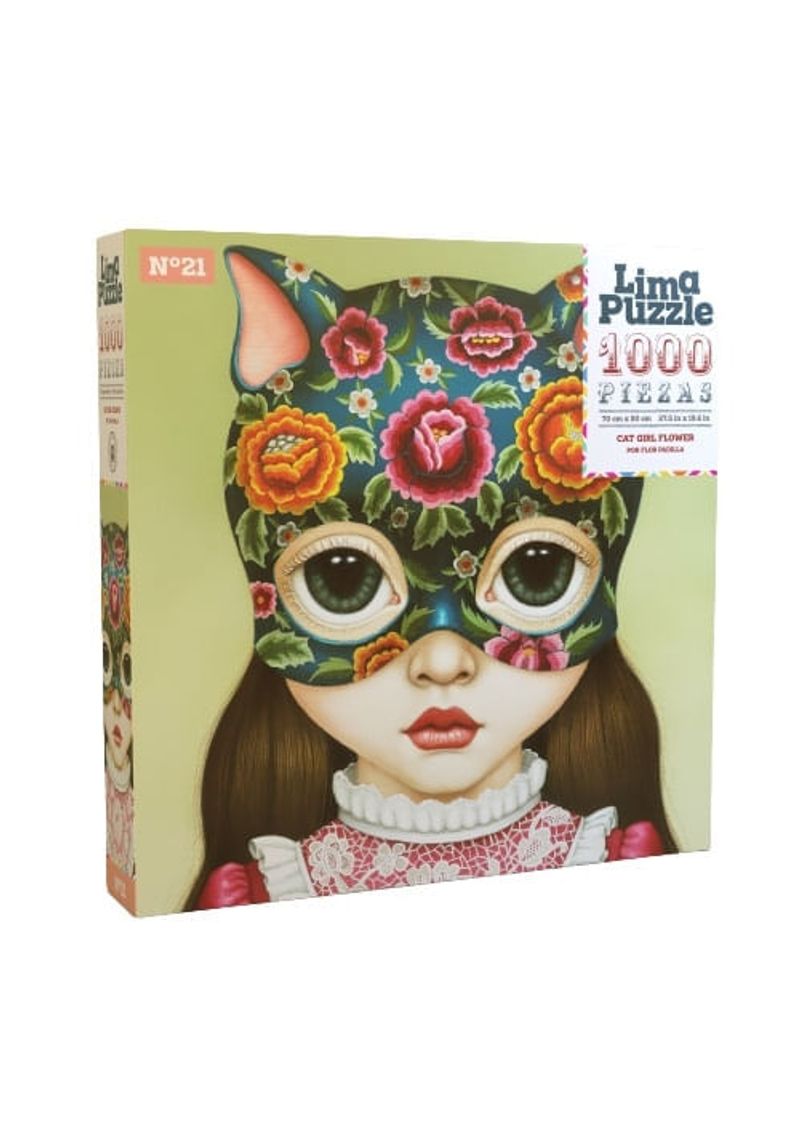 ROMPECABEZAS-LIMA-PUZZLE---CAT-GIRL-FLOWER
