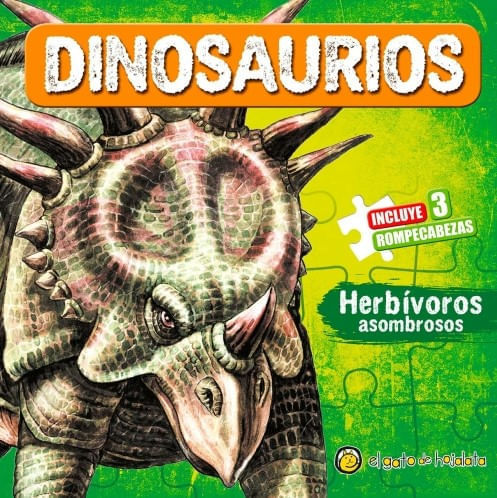 HERBIVOROS ASOMBROSOS - ROMPECABEZAS DINOSURIOS