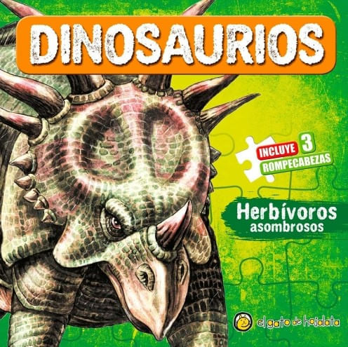 HERBIVOROS ASOMBROSOS - ROMPECABEZAS DINOSURIOS