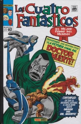 MARVEL GOLD LOS 4 FANTASTICOS  LA BATALLA DEL EDIFICIO BAXTER