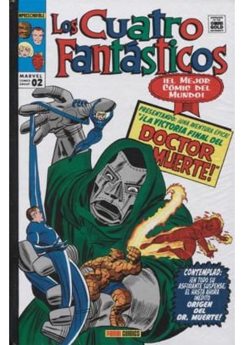 MARVEL-GOLD-LOS-4-FANTASTICOS--LA-BATALLA-DEL-EDIFICIO-BAXTER