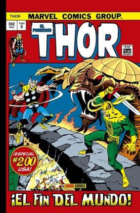 MARVEL GOLD OMNIBUS THOR 5 EL FIN DEL MUNDO