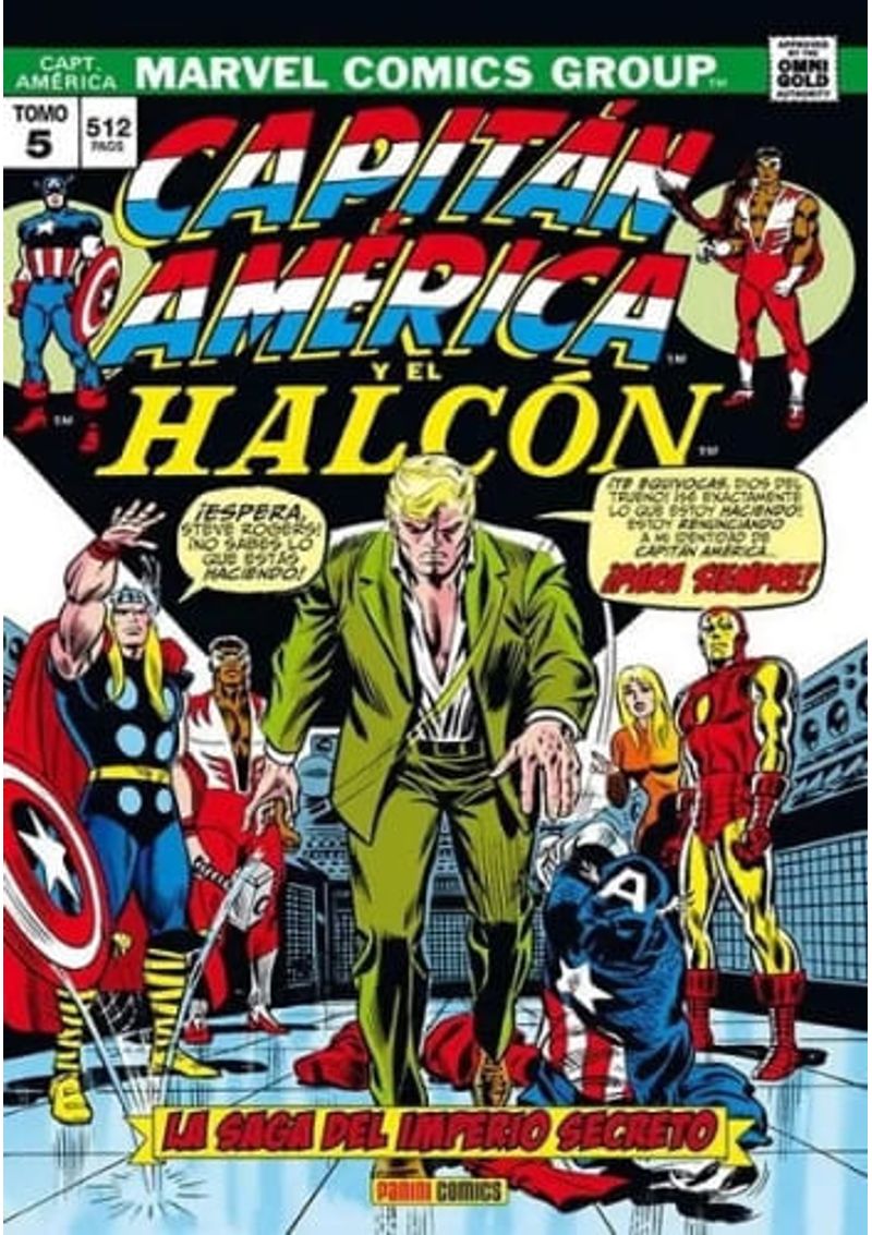 MARVEL-GOLD--CAPITAN-AMERICA-Y-EL-HALCON-5.---LA-SAGA-DEL-IMPERIO-SECRETO