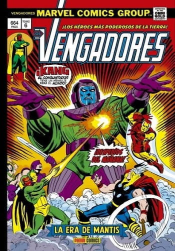MARVEL GOLD: LOS VENGADORES N.6 LA ERA DE MANTIS