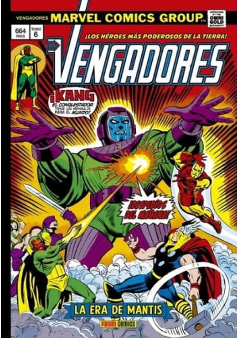 MARVEL-GOLD--LOS-VENGADORES-N.6-LA-ERA-DE-MANTIS
