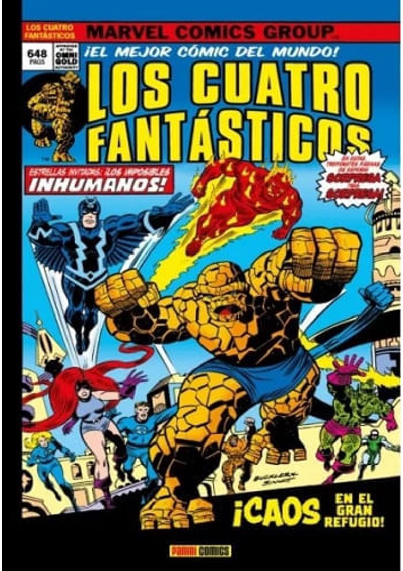 -MARVEL-GOLD--LOS-4-FANTASTICOS-8.---CAOS-EN-EL-GRAN-REFUGIO