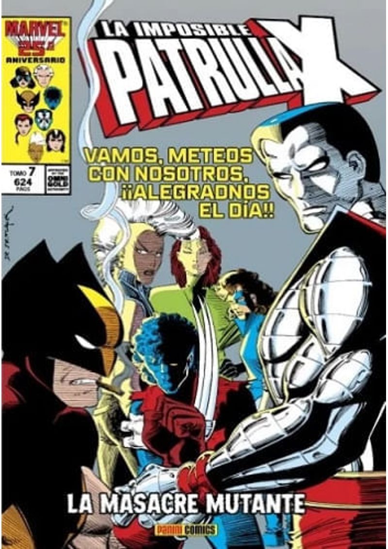 MARVEL-GOLD--LA-IMPOSIBLE-PATRULLA-X-7.---LA-MASACRE-MUTANTE