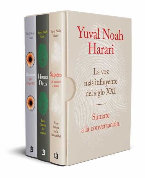 TRILOGIA HARARI: SAPIENS / HOMO DEUS / 21 LECCIONES PARA EL SIGLO XXI (ESTUCHE)