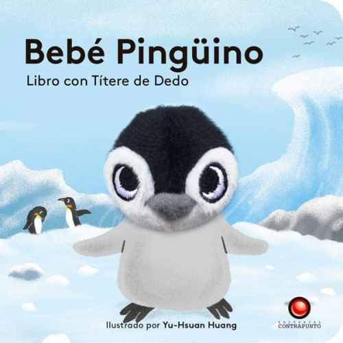 LIBRO CON TITERE DE DEDO - BEBE PINGUINO