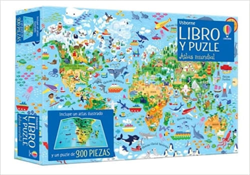 ATLAS MUNDIAL (LIBRO Y PUZLE)