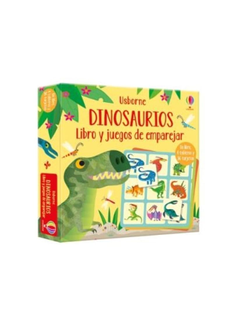 DINOSAURIOS--LIBRO-Y-JUEGOS-DE-EMPAREJAR-