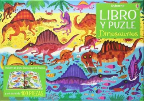 DINOSAURIOS (LIBRO Y PUZLE)