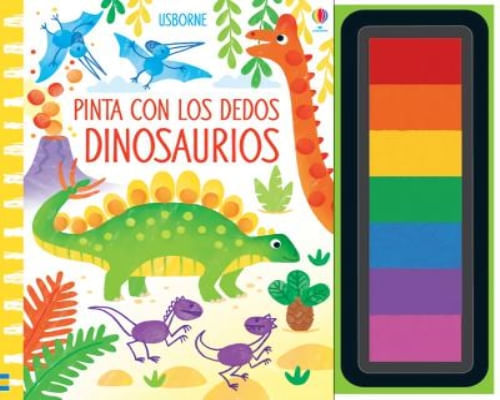 PINTA CON LOS DEDOS - DINOSAURIOS