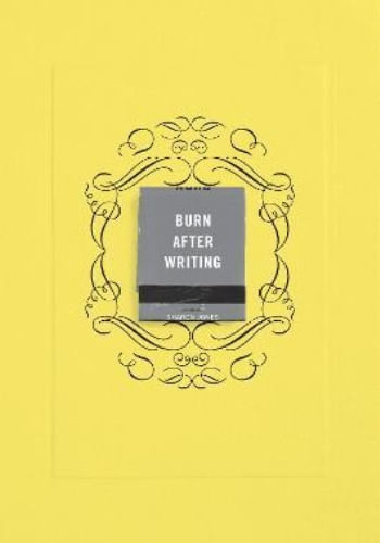 BURN AFTER WRITING (YELLOW)