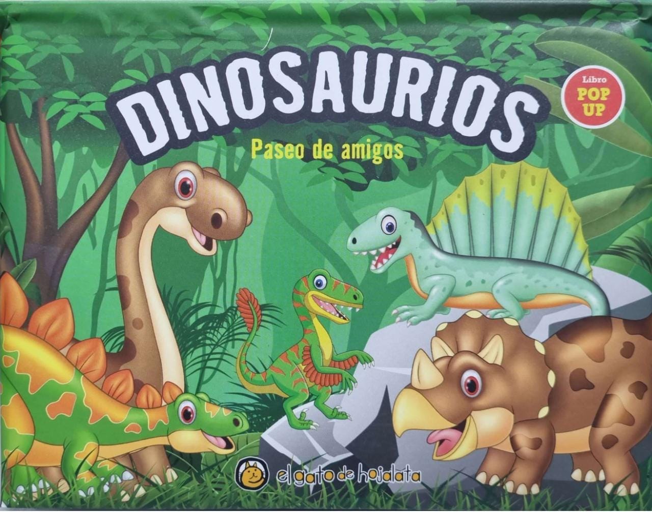 DINOSAURIOS: PASEO DE AMIGOS POP UP | LIBROS INFANTILES | IBERO LIBRERIAS