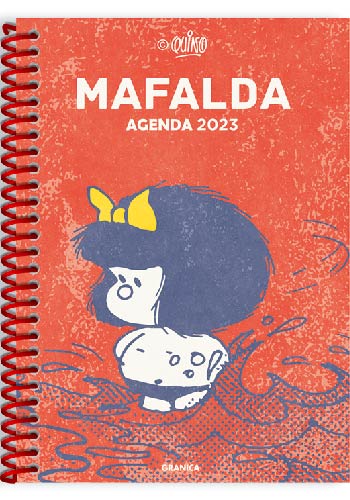 MAFALDA 2023 ANILLADA MODULOS ROJO