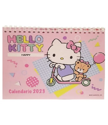 CALENDARIO DE ESCRITORIO 2023 HAPPY HELLO KITTY