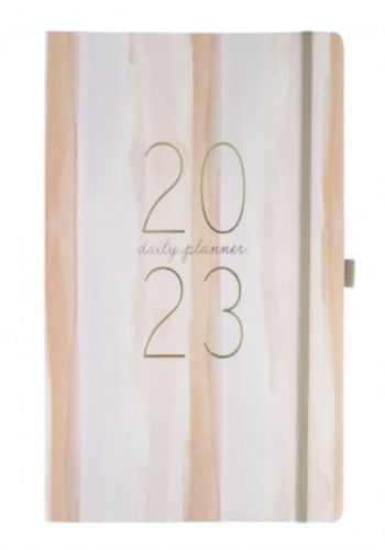 AGENDA 2023 GRANDE TB ECOCUERO 18M - WATERCOLOR STRIPES