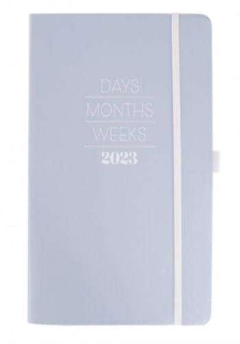 AGENDA 2023 MEDIANA TB ECOCUERO 18M - LIGHT BLUE