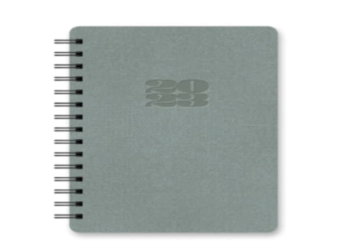 AGENDA 2023 MEDIANA ECOCUERO SEM VISTA 17M - BLUE GRAY