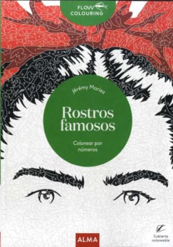ROSTROS FAMOSOS COLOREAR POR PUNTOS