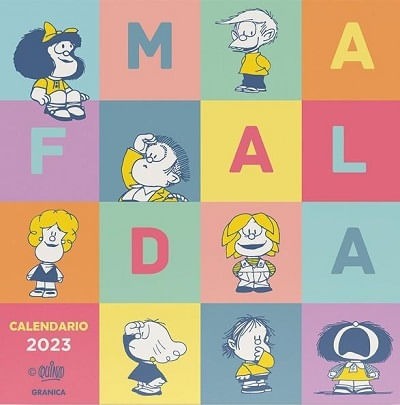 MAFALDA 2023, CALENDARIO DE PARED