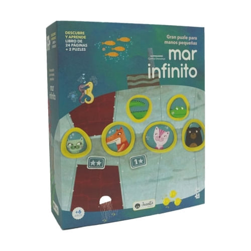 MAR INFINITO (LIBRO + ROMPECABEZAS)