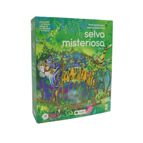 SELVA MISTERIOSA (LIBRO + ROMPECABEZAS)