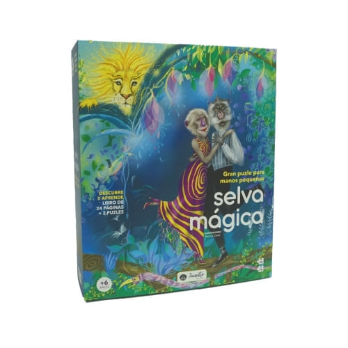 SELVA MÁGICA (LIBRO + ROMPECABEZAS)