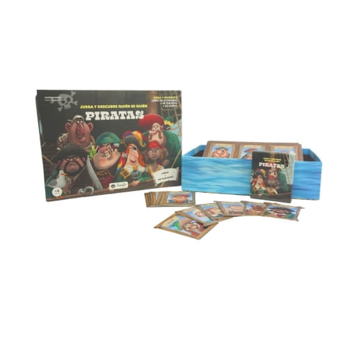 PIRATAS (LIBRO + TARJETAS)