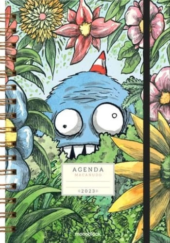 AGENDA A5 2023 2 DÍAS X PÁGINA MACANUDO OLGA
