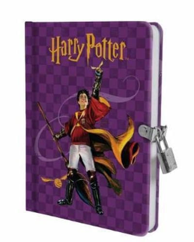 HARRY POTTER: QUIDDITCH LOCK AND KEY DIARY