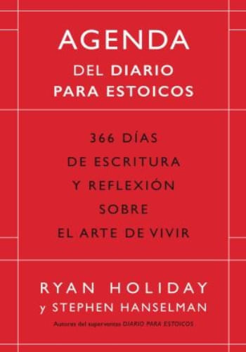 AGENDA DEL DIARIO PARA ESTOICOS (ROJA)
