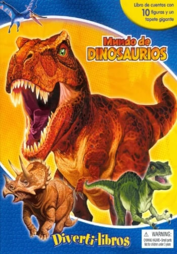 DIVERTI-LIBROS - MUNDO DE  DINOSAURIOS