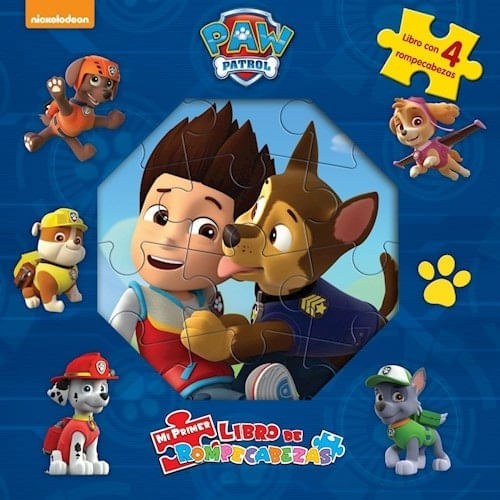 MI PRIMER LIBRO DE ROMPECABEZAS - PAW PATROL