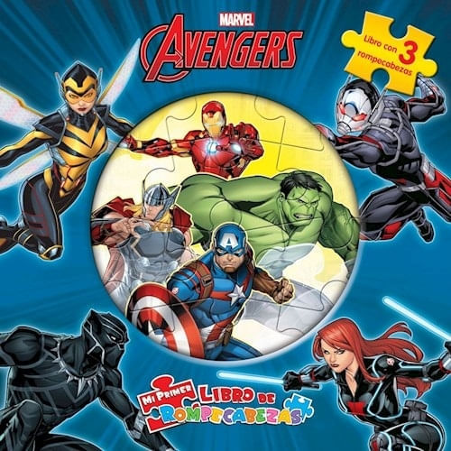 MI PRIMER LIBRO DE ROMPECABEZAS - AVENGERS