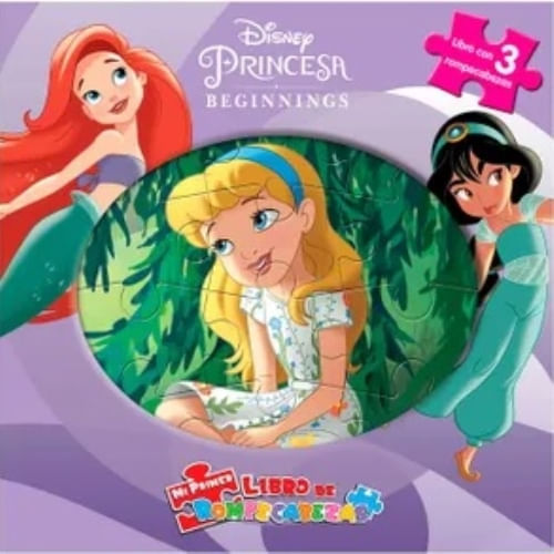 MI PRIMER LIBRO DE ROMPECABEZAS - DISNEY PRINCESAS