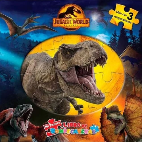 MI PRIMER LIBRO DE ROMPECABEZAS - JURASSIC WORLD