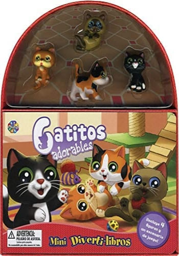 MINI DIVERTI-LIBROS - ADORABLES GATITOS