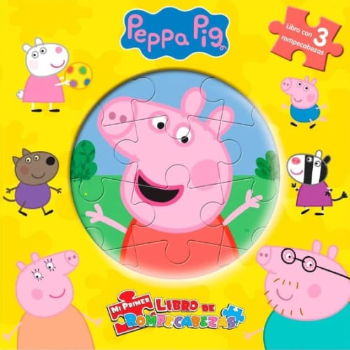 MI PRIMER LIBRO DE ROMPECABEZAS - PEPPA PIG