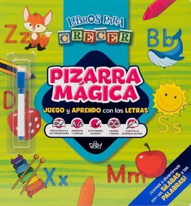 PIZARRA MAGICA - JUEGO Y APRENDO CON LAS LETRAS