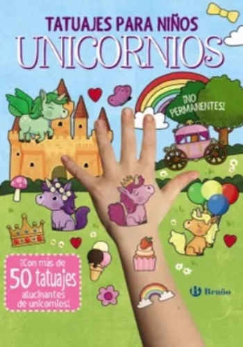 TATUAJES PARA NIÑOS - UNICORNIOS