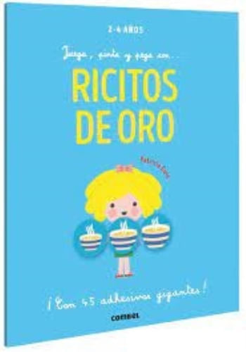 JUEGA, PINTA Y PEGA CON RICITOS DE ORO