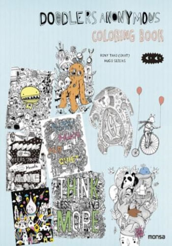 DOODLERS ANONYMUS COLORING BOOK