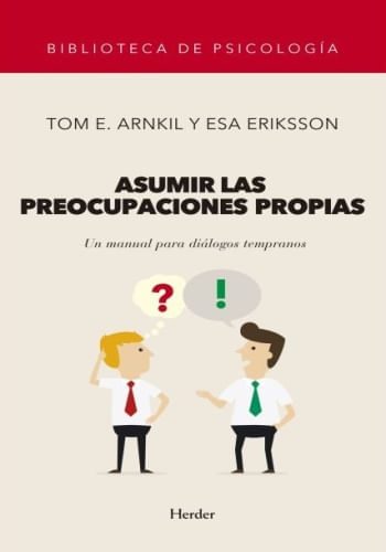 ASUMIR LAS PREOCUPACIONES PROPIAS