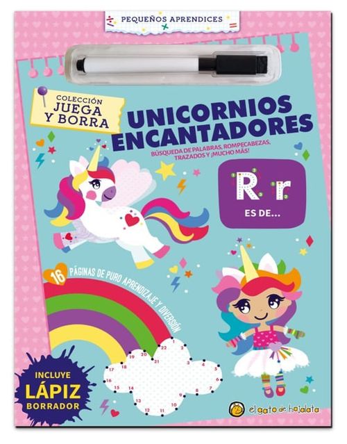 JUEGA Y BORRA - UNICORNIOS ENCANTADORES