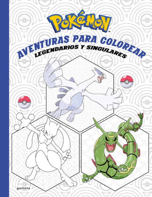 POKEMON. AVENTURAS PARA COLOREAR: LEGENDARIOS Y SINGULARES